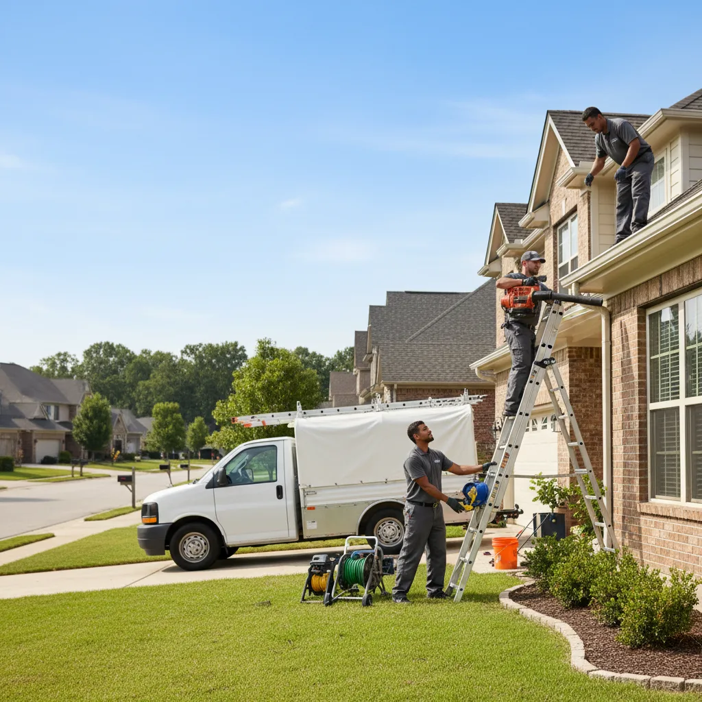 Home Gutter Service in Breese, IL near me